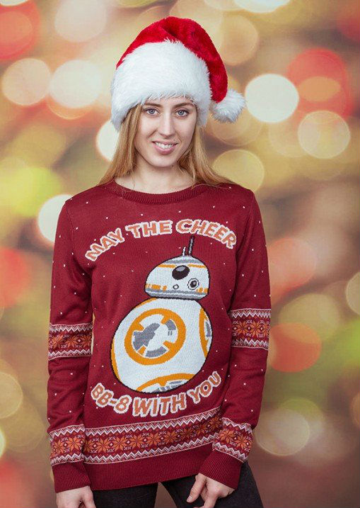 Geek-tugly Christmas-Sweaters-3- Star Wars-BB-8