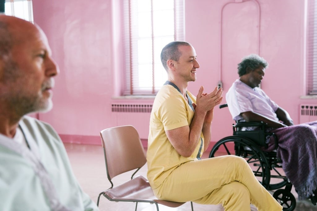 Glass (2018) | La película más excesiva está terminada | Bayas cerebrales