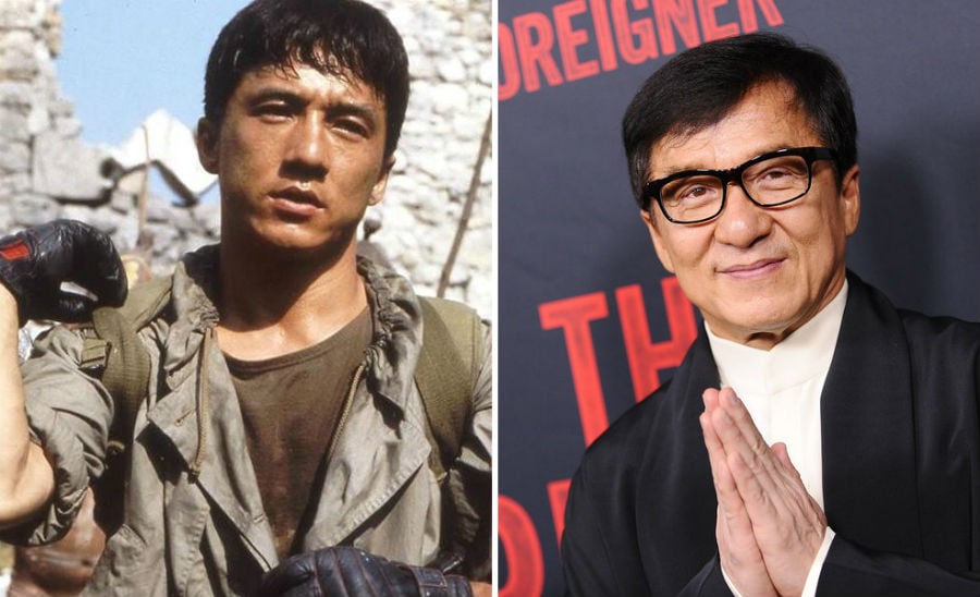 Jackie Chan, entonces ahora | Bayas cerebrales