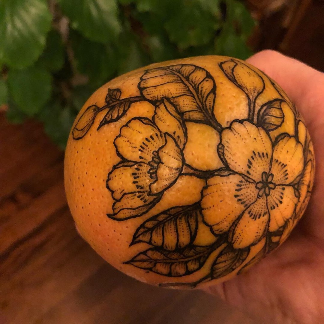 # 5 | Las naranjas de las naranjas una nueva tendencia del tatuaje. | Bayas cerebrales