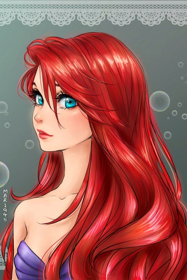 Este algunos personajes de Anime-Anime-Characteres de Disney-Princess fue 05