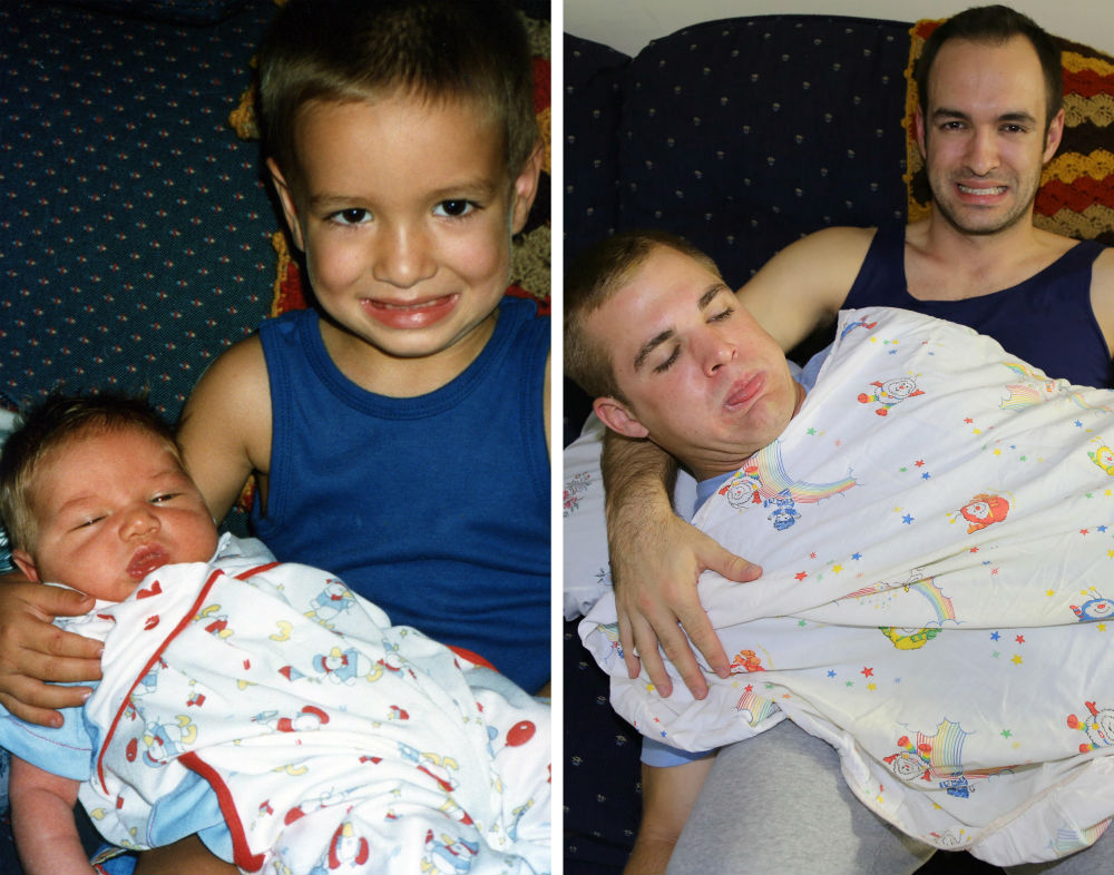 Tres hermanos-Reunificación-su infancia-Photos-A-Gift-their-Mother-09