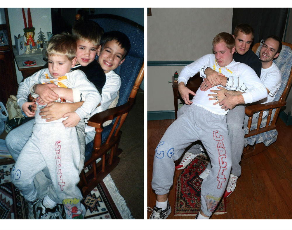 Tres hermanos-reunificación-su infancia-Photos-a-Gift-their-madre -10